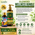 Glowixo Wellness Bundle Pakistan - Joint Pain Oil + Hair Growth Oil Combo Pack, Save Rs.850 COD Free Delivery