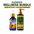Glowixo Hair Oil aur Joint Pain Oil Bundle Pakistan - 100% Herbal Combo Deal Free Delivery Cash on Delivery